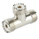 Adaptor UHF Θηλυκό σε 2x Θηλυκά 01.101.0039