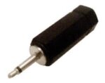 Adaptor 2.5mm Mono Αρσενικό σε 3.5mm Stereo Θηλυκό Πλαστικό Μαύρο Lancom EA2001