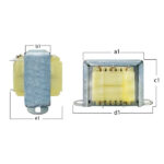 Μετασχηματιστής Ανοιχτού Τύπου In: 230VAC Out: 12VAC 15VA Amarad TR15 18.2.4.12.1 - Image 2