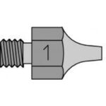 Weller DS 111 Μύτη Αποκόλλησης 0.7x2.5mm για τα Στελέχη Αποκόλλησης DS22, DS80 & DSV80 - Image 4