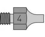 Weller DS 114 Μύτη Αποκόλλησης 1.8mm για τα Στελέχη Αποκόλλησης DS22, DS80 & DSV80