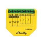 Shelly Plus RGBW PM Smart Wi-Fi Controller για Ταινίες LED RGB/RGBW 12/24VDC 240W/10A Max. 4 Καναλιών με Dimming & Μέτρηση Κατανάλωσης