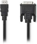 Καλώδιο DVI-D Single Link 18+1 Pin Αρσενικό σε HDMI 5m Μαύρο E-Space NX5002/5