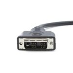 Καλώδιο DVI-D Single Link 18+1 Pin Αρσενικό σε Αρσενικό 5m Μαύρο E-Space NX5006/5 - Image 2