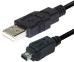 Καλώδιο USB 2.0 Type A Αρσενικό σε Mini USB 4 Pin Αρσενικό 1.5m
