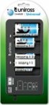 Uniross Φορτιστής Πρίζας 4 Μπαταριών Ni-MH Μεγέθους AA/AAA/9V/C/D με 4 Κανάλια Φόρτισης UNPCW005