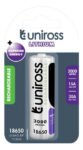 Uniross Μπαταρία Επαναφορτιζόμενη Li-Ion 18650 3.6V 3000mAh U1BT1830SP