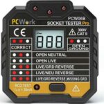 PCWork PCW06B Όργανο Ελέγχου Καλωδίωσης Πρίζας με Οθόνη LCD - Image 3