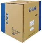 Καλώδιο Δικτύου Cat.6 UTP PET Μονόκλωνο CCA/ PVC & PE Z-link Μαύρο 305m - Image 3