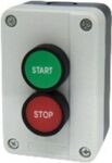 Μπουτονιέρα Start-Stop, 2 Σταθερών Θέσεων, Επαφές 1NO+1NC, 10.5x7x6.5cm Breter PN82A