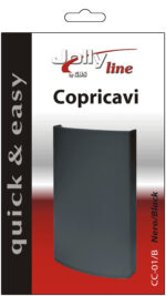 JollyLine Κανάλι Καλωδίων Πλαστικό Βιδωτό Modular 178x109x33mm Μαύρο CC01/B - Image 3