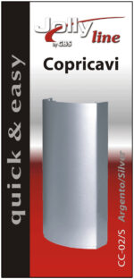 JollyLine Κανάλι Καλωδίων Πλαστικό Βιδωτό Modular 175x82x35mm Ασημί CC02/S - Image 3