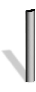 JollyLine Κανάλι Καλωδίων από Αλουμίνιο Βιδωτό 750x50x28mm Γκρι CC05/S