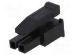 Βύσμα Micro MATE-N-LOK 2 Pin Θηλυκό με Βήμα 3mm για Καλώδιο Χωρίς Επαφές TE Connectivity 1445022-2