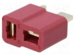 Βύσμα AM-1015 Τροφοδοσίας DC 25Α Θηλυκό 2 Pin Κολλητό για Καλώδιο 3mm Amass AM1015-F