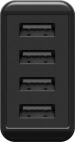 Goobay Ταχυφορτιστής Πρίζας με 4x USB-A 30W Max. Μαύρος 44953 - Image 3