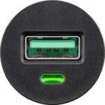Goobay Ταχυφορτιστής Αυτοκινήτου 12/24VDC με 1x USB-A Quick Charge 3.0 18W 45162 - Image 3
