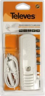 Televes 552240 Ενισχυτής Γραμμής TV 2 Εξόδων 20dB 106dBuV με Φίλτρο LTE - Image 2