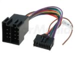 Καλωδίωση Αυτοκινήτου ISO για Pioneer 18 Pin Μαύρο-Καφέ 4Carmedia ZRS-194