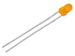 LED Πορτοκαλί Φ3mm 2÷2.5V 500÷1100mcd 20mA 50° L-7104SED Kingbright
