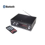 Megasound T2 Ραδιοενισχυτής Ήχου Stereo 2x20W RMS 4-16Ω FM/USB/SD/MIC/Bluetooth Μαύρος - Image 5
