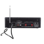 Megasound 018 Ραδιοενισχυτής Ήχου Stereo 2x30W RMS 4-16Ω FM/USB/SD/MIC/Bluetooth Μαύρος - Image 3