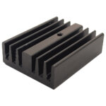 Ψύκτρα Αλουμινίου για Transistor TO-220/TO-3P/TO-32, 45x35x12mm 6K/W Μαύρη ΒΚ20