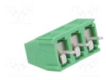 Κλέμμα για PCB 3 Επαφών με Βήμα 5.08mm, Καλώδιο έως 2.5mm 250V 15A Degson DG127-5.08-03P-14-1000AH - Image 2