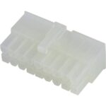 Βύσμα Molex Mini-Fit Jr. 18 Pin Θηλυκό με Βήμα 4.20mm για Καλώδιο, Χωρίς Επαφές 39-01-2180