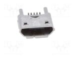 Βύσμα Micro USB 2.0 Type B 5 Pin Θηλυκό Κάθετο για PCB SMD Molex 105133-0011 - Image 3