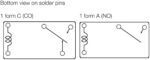 Ρελέ Ηλεκτρομαγνητικό 12VDC 5A 1 Επαφής N.O 4 Pin για PCB TE Connectivity 1461352-5 - Image 3