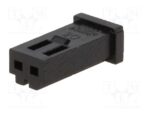 Βύσμα Σήματος AMPMODU MOD II 2 Pin Θηλυκό με Βήμα 2.54mm για Καλώδιο, Χωρίς Επαφές TE Connectivity 280358