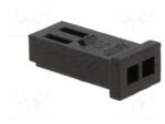 Βύσμα Σήματος AMPMODU MOD II 2 Pin Θηλυκό με Βήμα 2.54mm για Καλώδιο, Χωρίς Επαφές TE Connectivity 280358 - Image 2
