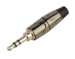 Βύσμα 3.5mm Stereo Αρσενικό Μεταλλικό Καλωδίου Audiophony J35ST