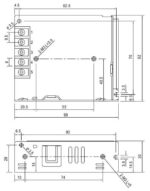 Τροφοδοτικό Switching 15VDC 2.4A 36W Μεταλλικό Mean Well LRS-35-15 - Image 2