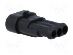 Βύσμα Οχημάτων Superseal 1.5 Αρσενικό 3 Pin IP67 Καλωδίου, Χωρίς Επαφές TE Connectivity 282105-1 - Image 2