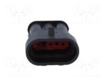 Βύσμα Οχημάτων Superseal 1.5 Αρσενικό 3 Pin IP67 Καλωδίου, Χωρίς Επαφές TE Connectivity 282105-1 - Image 3