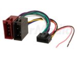 Καλωδίωση ISO Αυτοκινήτου για Ηχοσύστημα JVC 16 Pin Μαύρο-Καφέ 4Carmedia ZRS-76