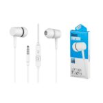 Hualipu EM-Y1W In Ear Ενσύρματα Handsfree Λευκά