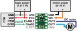 Ρυθμιστής Στροφών Μοτέρ DC 0÷11VDC 1.7A 250kHz PWM με DRV8838 Pololu - Image 5
