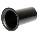 Bass Reflex Ηχείων για Τρύπα Φ95mm, Διάμετρος Σώματος Φ70mm Μήκος 150mm Μαύρο Basser PORT70/150