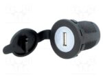 SCI Φορτιστής Οχημάτων 12÷24VDC με 1x USB-A 2.1A για Panel A13-194A-BB3