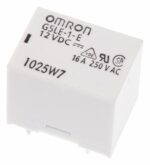 Ρελέ Ηλεκτρομαγνητικό 12VDC 16A 1 Επαφής N.C+N.O 5 PIN για PCB Omron G5LE-1-E-12