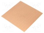 Πλακέτα Διάτρητη Μονής Όψης με Γραμμές 100x100mm, Πάχος 1.6mm Rademacher 710-3