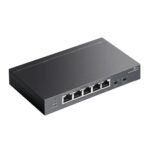 TP-Link TL-SG1005P-PD v1.0 PoE Switch 4 Εξόδων+1 PoE Είσοδο 10/100/1000Mbps έως 250m 100W Max. 158x101x25mm - Image 3
