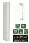 Επίτοιχο Διακοσμητικό Φωτιστικό LED 30x5x2.65cm 8W 415lm Θερμό Λευκό 3000K Luceco LKT396-01