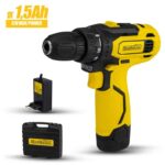 BORMANN BCD2020 Δραπανοκατσάβιδο Μπαταρίας 12V, Li-Ion,1X 1,5Ah, 20Nm, Βαλίτσα Με 128 Εξαρτήματα