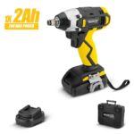 BORMANN BCD2620 Μπουλονόκλειδο 20V,Li-Ion, 350Nm, 1X2Ah,Βαλίτσα