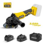 BORMANN BCD2630 Γωνιακός Τροχός 20V,Li-Ion,Φ125mm,8500Rpm,1x 3Ah Μπαταρία,Τσάντα