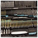 BORMANN Pro BHT1390 Σετ Τρυπάνια, Μύτες, Καρυδάκια & Ποτηροτρύπανα 246τμχ σε Πλαστική Βαλίτσα - Image 4